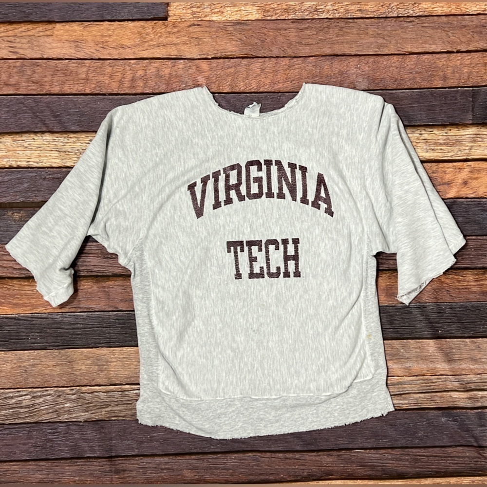 Vintage Virginia Tech Hokies Champion Reverse Weave 1980s Sweaetshirt NCAA